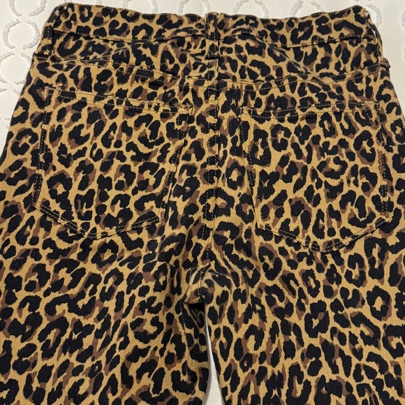 Jcrew preloved leopard print jeans - Picture 4 of 5